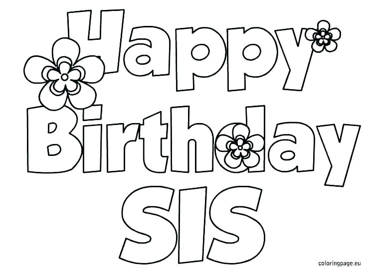 Hello Kitty Birthday Coloring Page Happy Birthday Coloring Pages 736x544 Hello Kitty Birthday Coloring Page Happy Birthday Coloring Pages