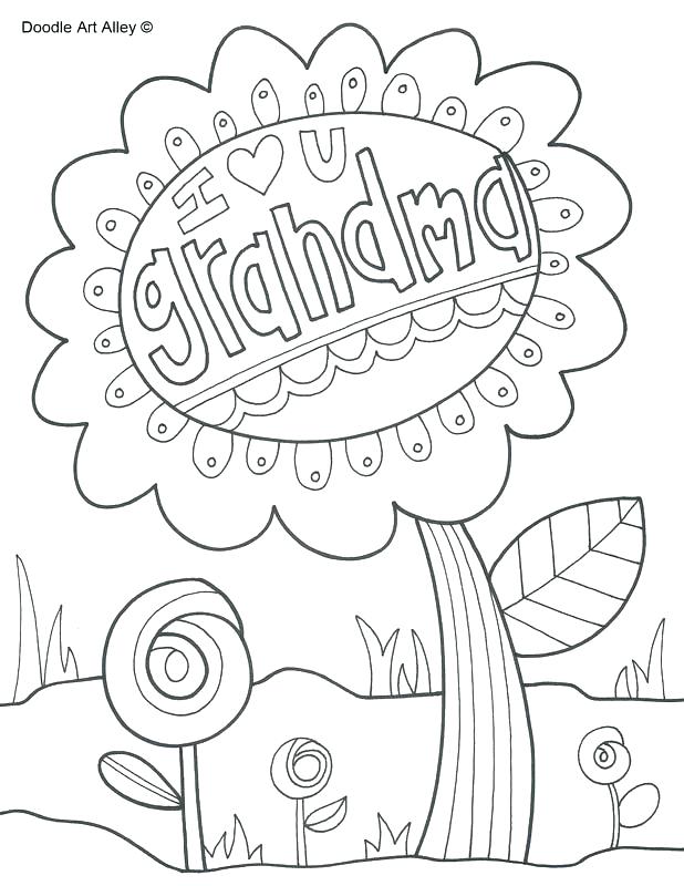 Hidden Pictures Colouring Pages Happy Birthday Grandma Coloring 618x800 Hidden Pictures Colouring Pages Happy Birthday Grandma Coloring