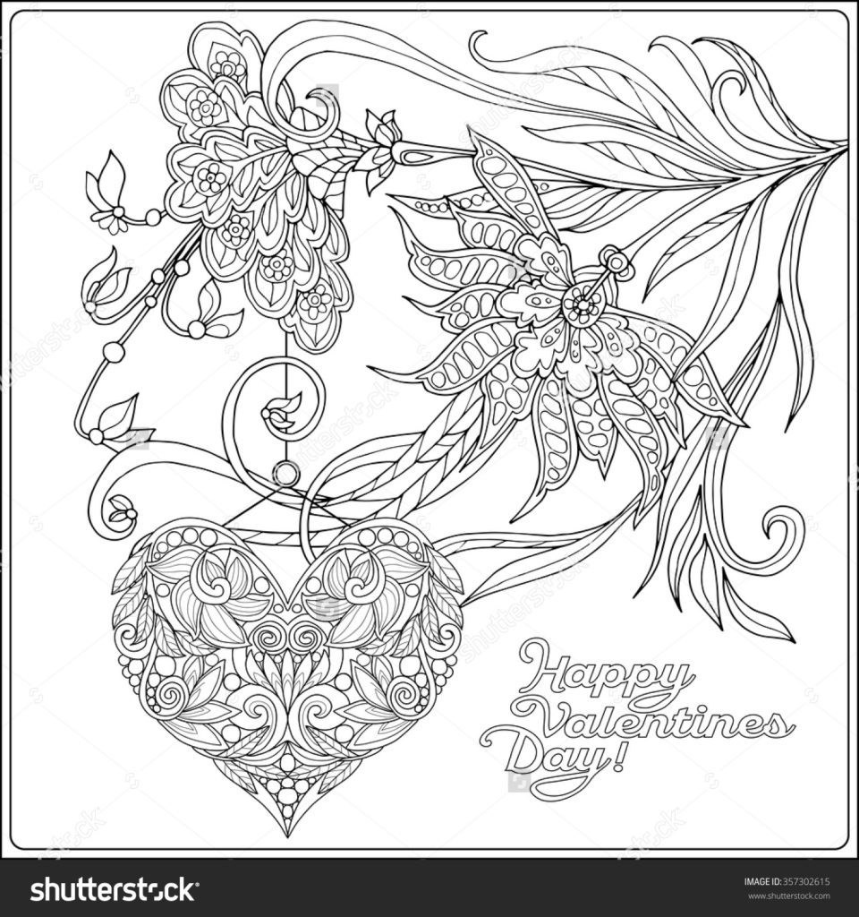 960x1024 Valentines Day Coloring Pages For Adults Give The Best Coloring