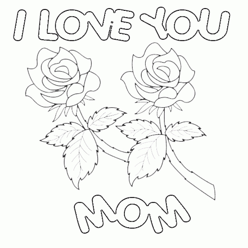 800x800 Happy Valentines Day Mom Coloring Pages Happy Valentines Day Mom