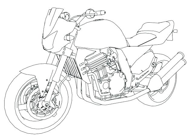 Harley Davidson Coloring Book 618x464 Harley Davidson Coloring Book