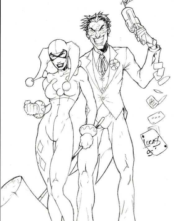 564x713 Harley Quinn Coloring Pages To Download And Print For Free