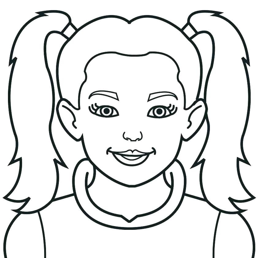 Head Coloring Page Head Coloring Page Girl Face Coloring Page Head 842x842 Head Coloring Page Head Coloring Page Girl Face Coloring Page Head