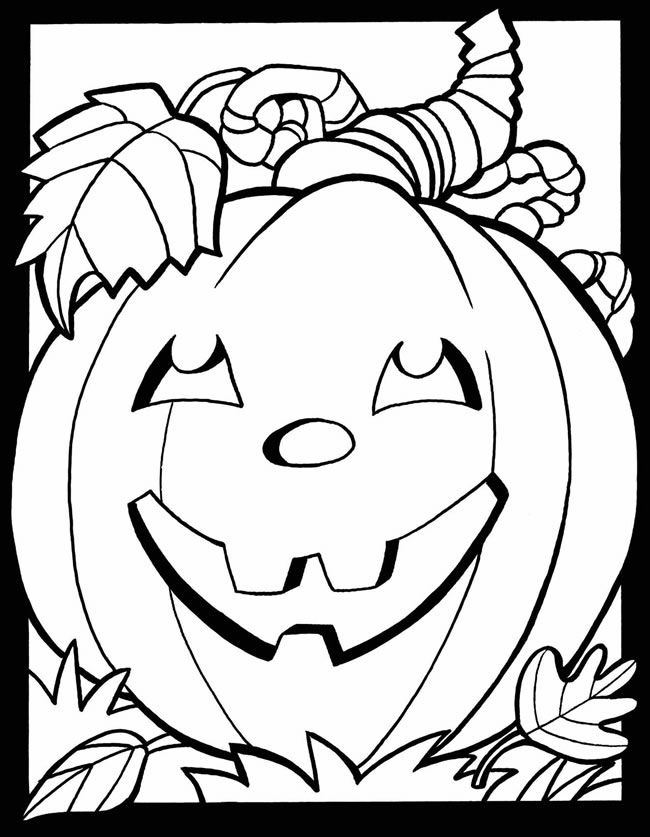 Coloring Pages Hollween