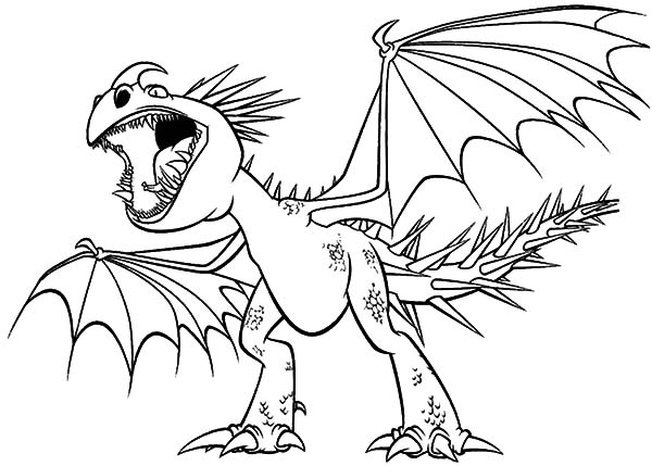 600x429 Free How To Train Your Dragon Coloring Pages How To Train Your