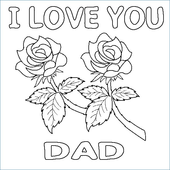 550x550 Coloring Pages Fathers Day Cards
