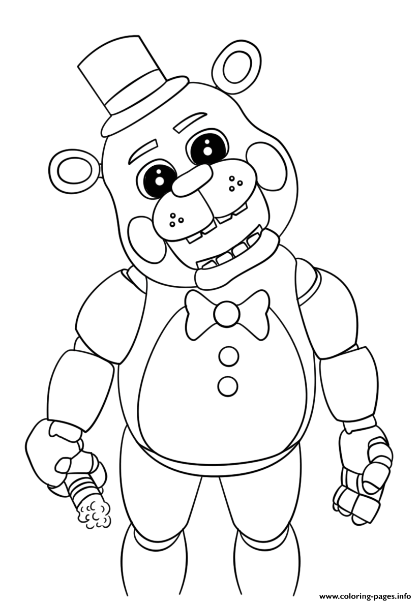 Toy Bonnie Coloring Pages 824x1186 Toy Bonnie Coloring Pages