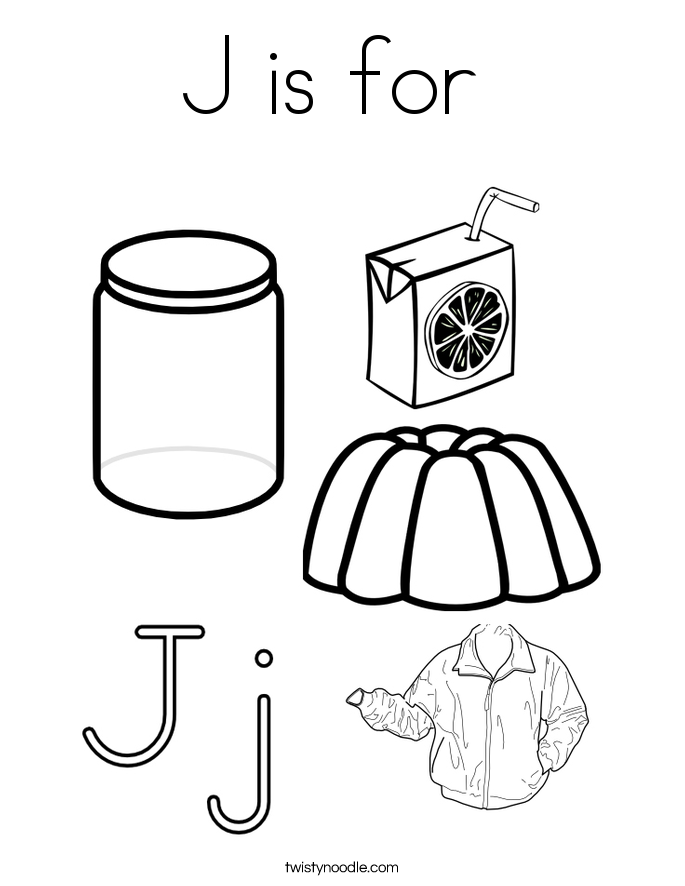 J Is For Coloring Page 685x886 J Is For Coloring Page