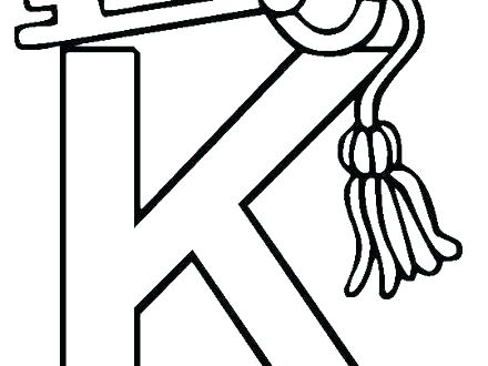 440x330 Letter K Coloring Page K Coloring Pages Key Coloring Pages K