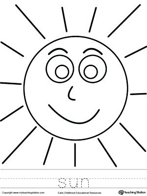 Kindergarten Printable Worksheets Sun Coloring Page And Word 300x400 Kindergarten Printable Worksheets Sun Coloring Page And Word