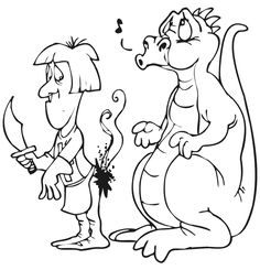 Dragon Emerging From An Egg Knights Amp Dragons Coloring Pages 236x245 Dragon Emerging From An Egg Knights Amp Dragons Coloring Pages