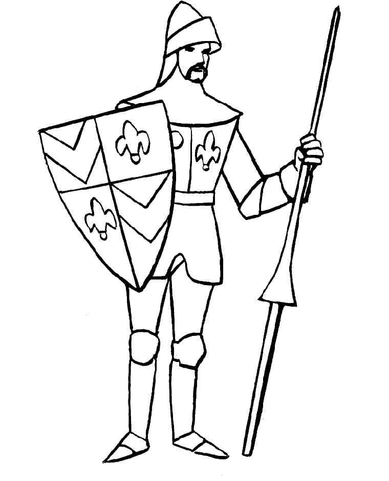 Kids N 56 Coloring Pages Of Knights 760x938 Kids N 56 Coloring Pages Of Knights