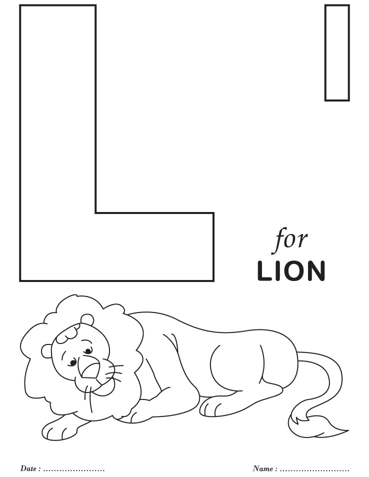 Printable Coloring Pages Alphabet L 738x954 Printable Coloring Pages Alphabet L