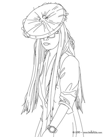364x470 Lady Gaga Coloring Pages