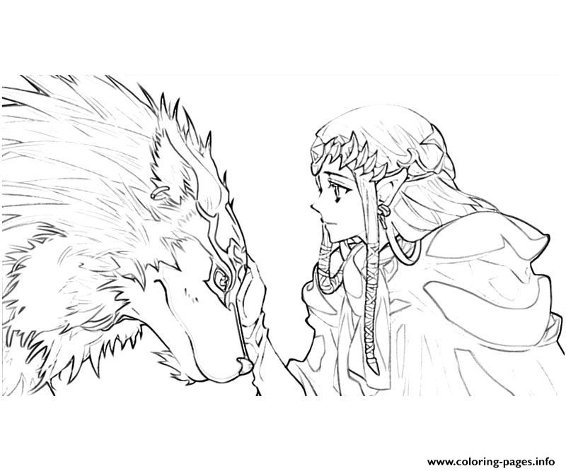Legends Of Zelda Love Wolf Coloring Pages Printable 800x667 Legends Of Zelda Love Wolf Coloring Pages Printable