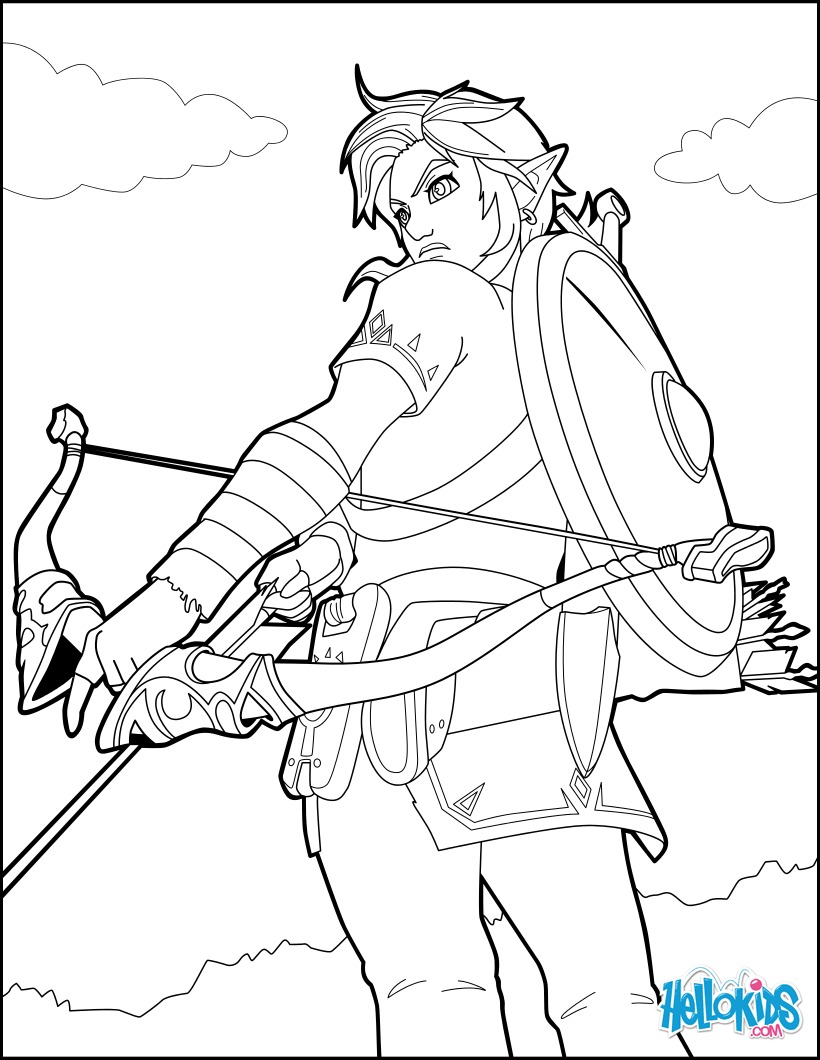 The Legend Of Zelda Coloring Pages 820x1060 The Legend Of Zelda Coloring Pages