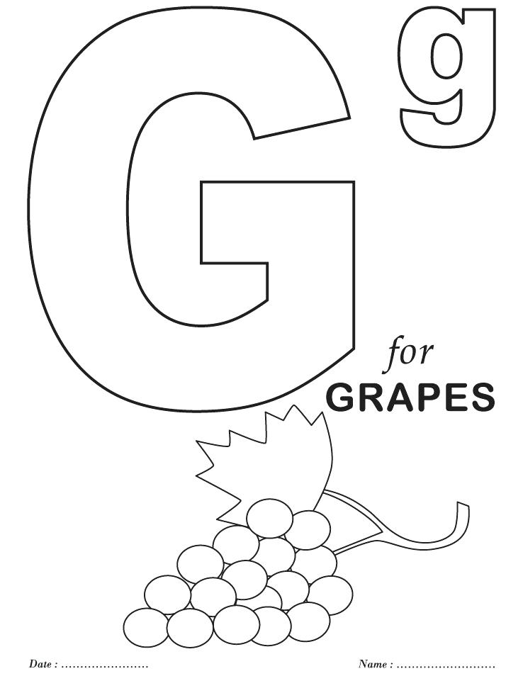 Letter G Coloring Pages Letters Font Alphabet G Coloring Sheets 738x954 Letter G Coloring Pages Letters Font Alphabet G Coloring Sheets