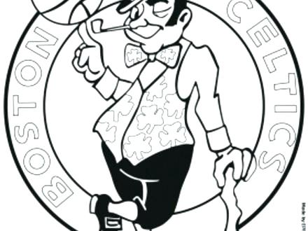 440x330 Nba Logo Coloring Pages Coloring Pages Logos Drawings Basketball