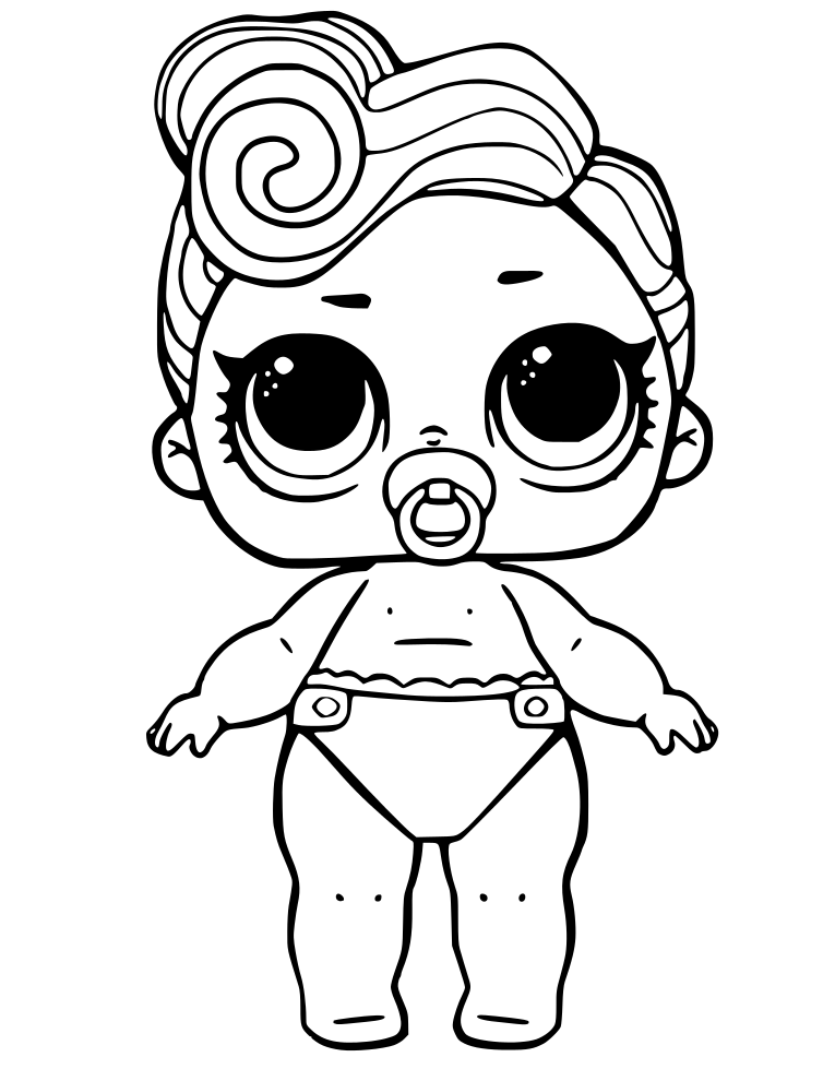 Lol Dolls Coloring Pages Archives 765x990 Lol Dolls Coloring Pages Archives