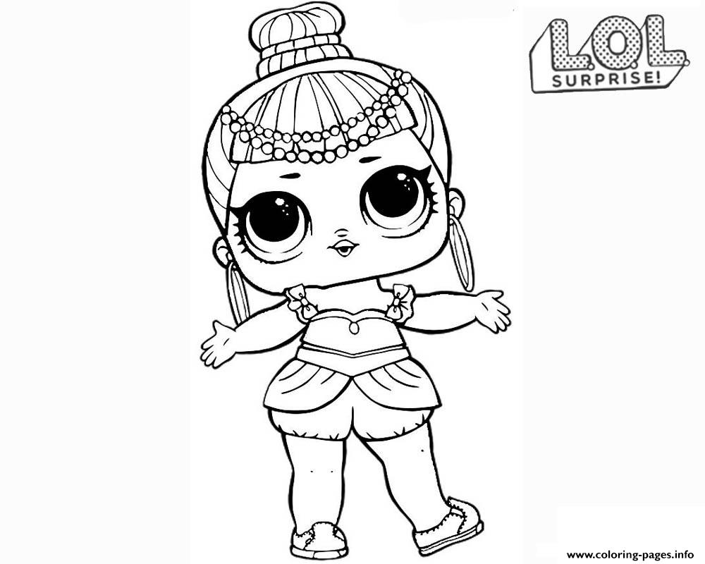 Lol Surprise Doll Genie Coloring Pages Printable 1000x800 Lol Surprise Doll Genie Coloring Pages Printable