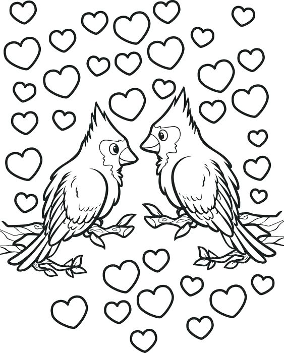 563x700 Valentines Coloring Pages Free Printable Valentine Coloring Pages