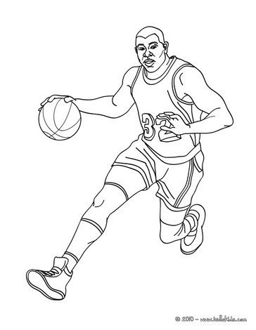 364x470 Magic Johnson Coloring Page From Basketball Coloring Pages. More