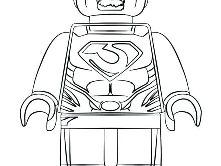 440x330 Man Of Steel Coloring Pages Man Of Steel Coloring Page Free