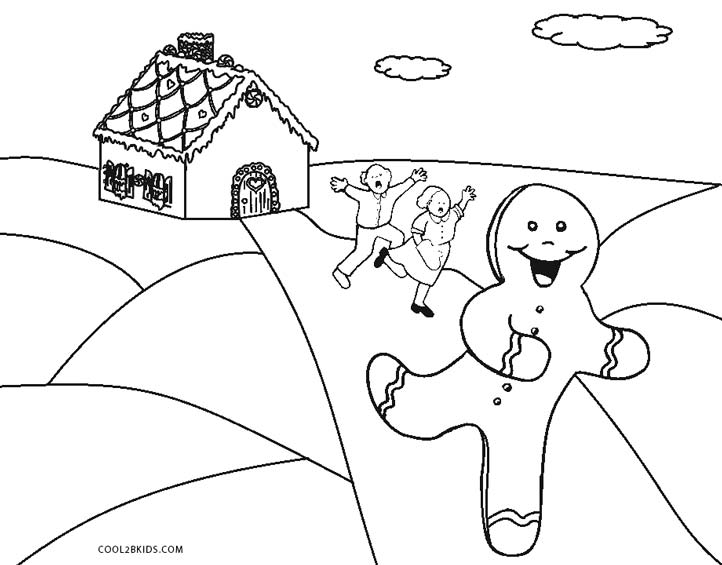 722x565 Free Printable Gingerbread Man Coloring Pages For Kids Cool2bkids