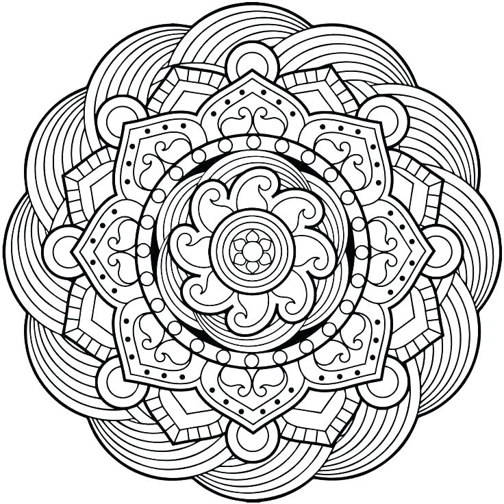 736x736 Simple Mandala Coloring Pages Easy Mandala Coloring Pages Mandalas