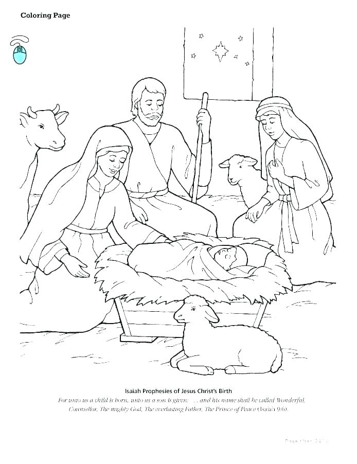 694x902 Nativity Scene Coloring Pages Nativity Scene Coloring Pictures