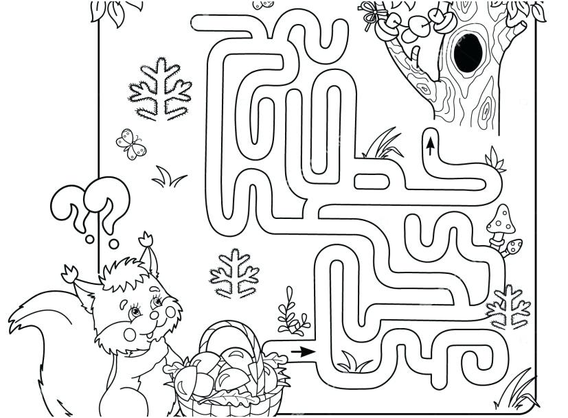 Maze Coloring Pages Printable Difficult Coloring Pages Advanced 827x609 Maze Coloring Pages Printable Difficult Coloring Pages Advanced