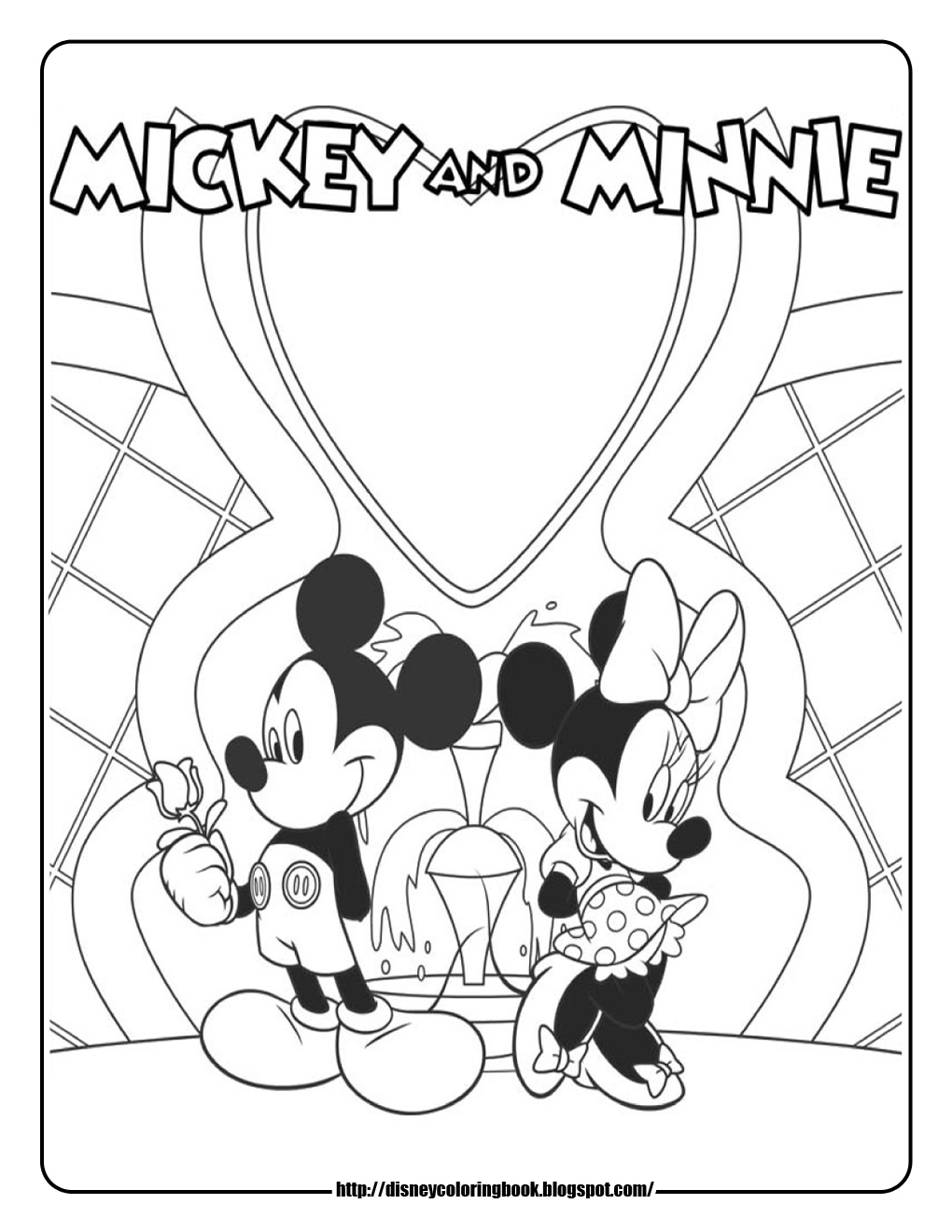 1020x1320 Disney Coloring Pages And Sheets For Kids Mickey Mouse Clubhouse