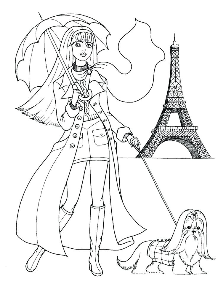 Coloring Pages Fashion Fashion Coloring Pages Barbie Coloring 736x984 Coloring Pages Fashion Fashion Coloring Pages Barbie Coloring