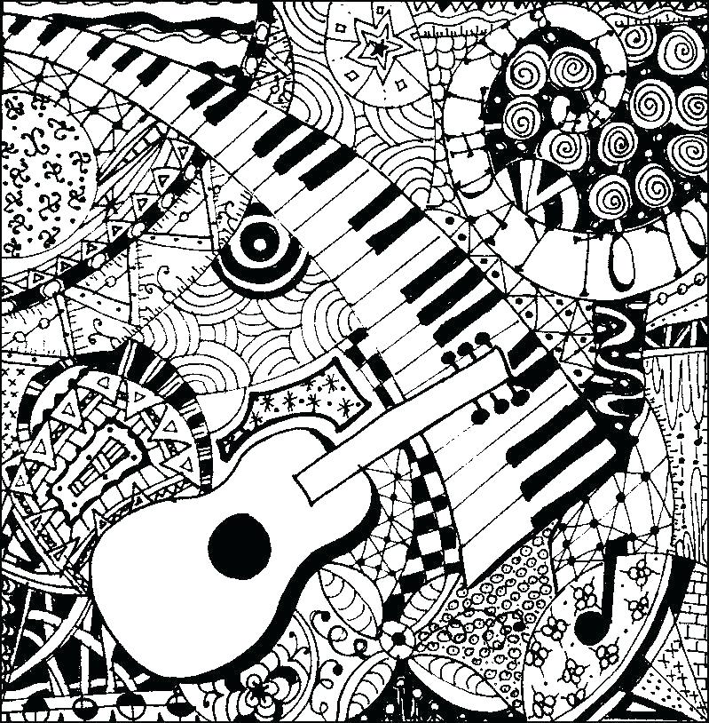Music Coloring Page Music Coloring Pages Abstract For Adults Notes 799x814 Music Coloring Page Music Coloring Pages Abstract For Adults Notes