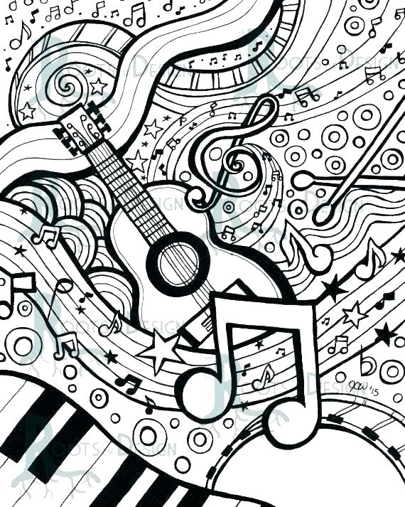 Coloring Pages Music Musical Notes Coloring Pages Music Note 570x713 Coloring Pages Music Musical Notes Coloring Pages Music Note