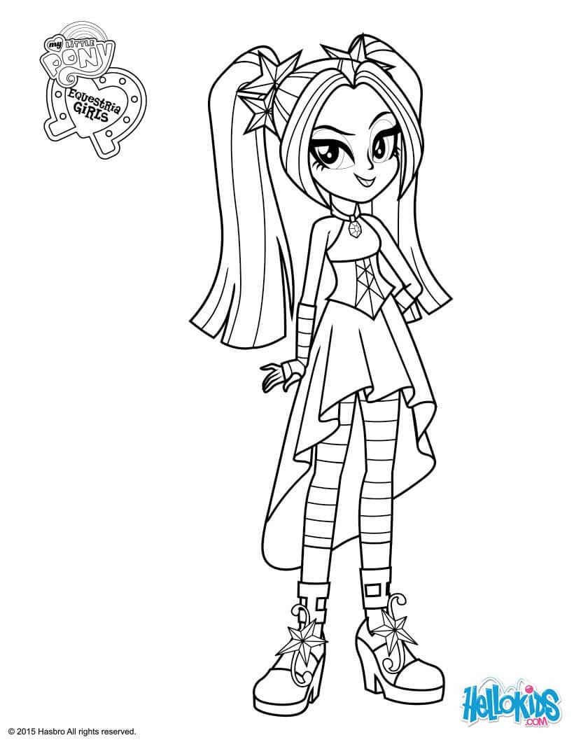 My Little Pony Equestria Girls Coloring Pages 820x1060 My Little Pony Equestria Girls Coloring Pages
