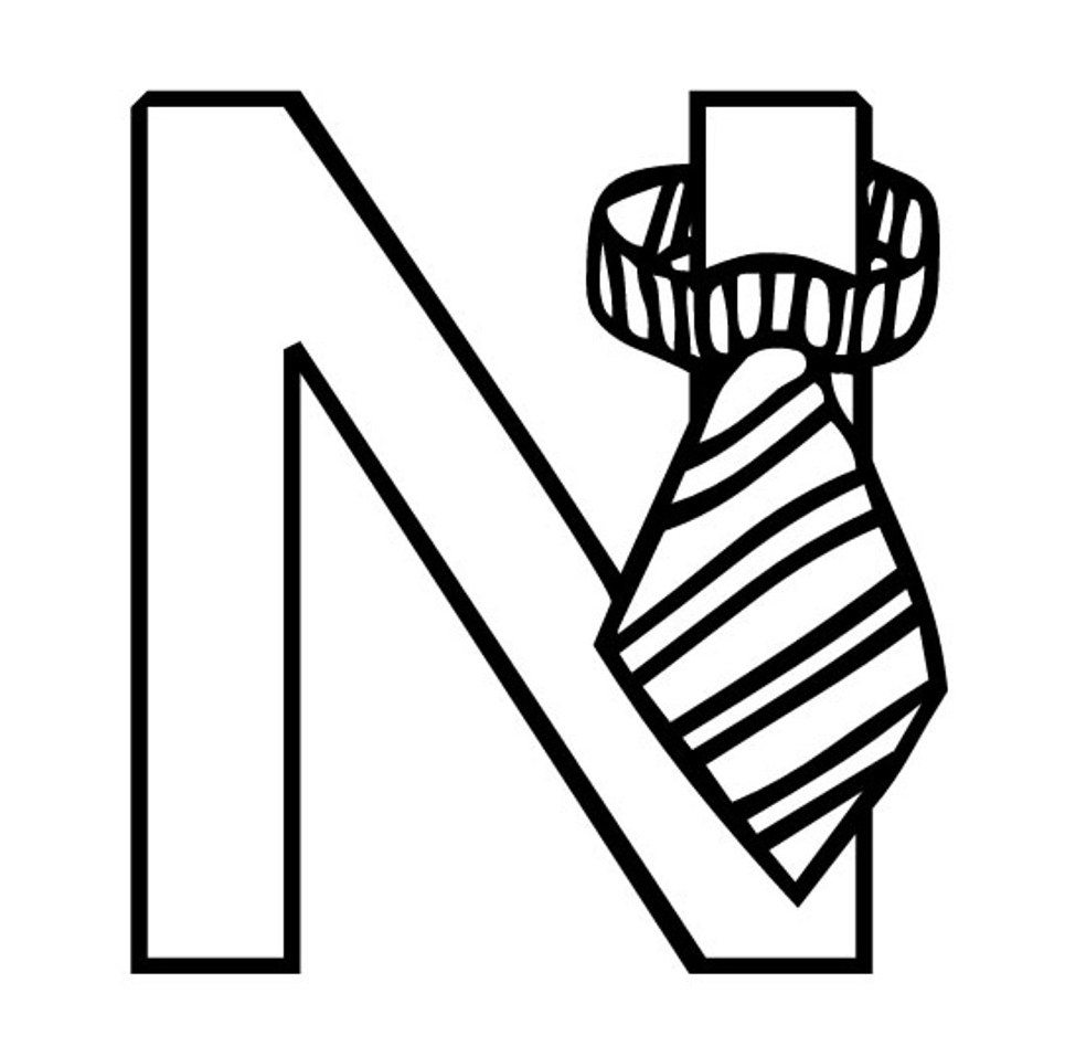 Free Alphabet N Coloring Pages For Kids Throughout Letter 965x957 Free Alphabet N Coloring Pages For Kids Throughout Letter