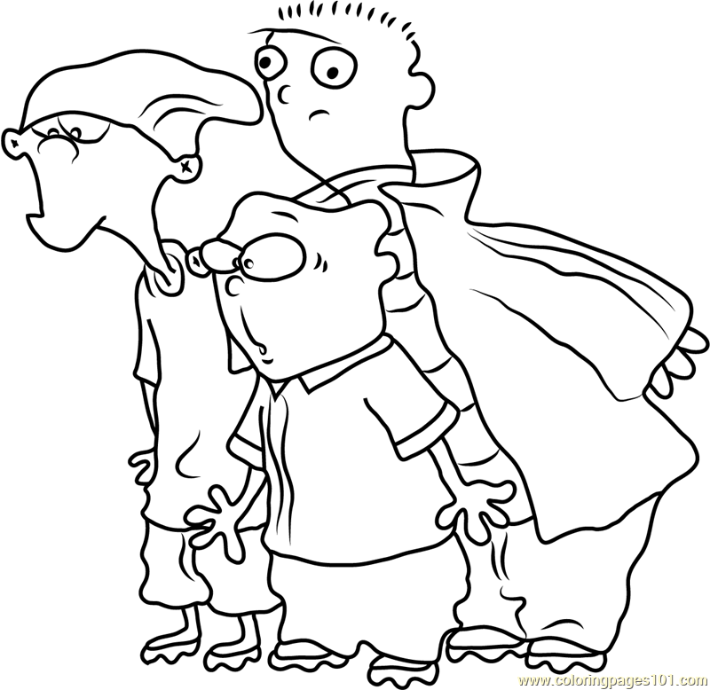 Ed, Edd N Eddy Coloring Pages 800x778 Ed, Edd N Eddy Coloring Pages