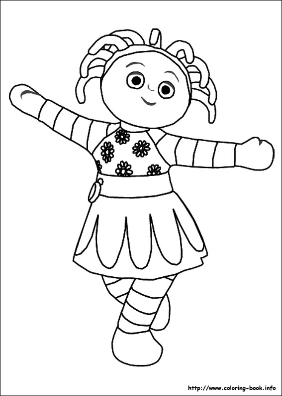 In The Night Garden Coloring Pages In The Night Garden Coloring 567x794 In The Night Garden Coloring Pages In The Night Garden Coloring
