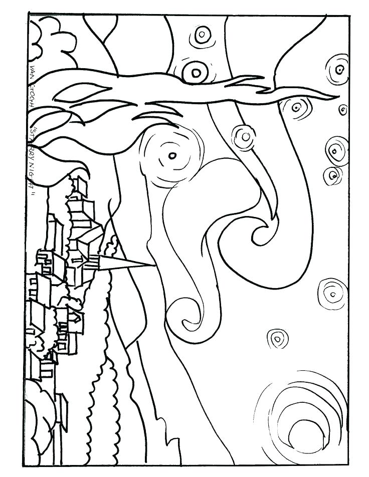 And Coloring Pages Starry Night Coloring Page Amazing Starry Night 736x952 And Coloring Pages Starry Night Coloring Page Amazing Starry Night