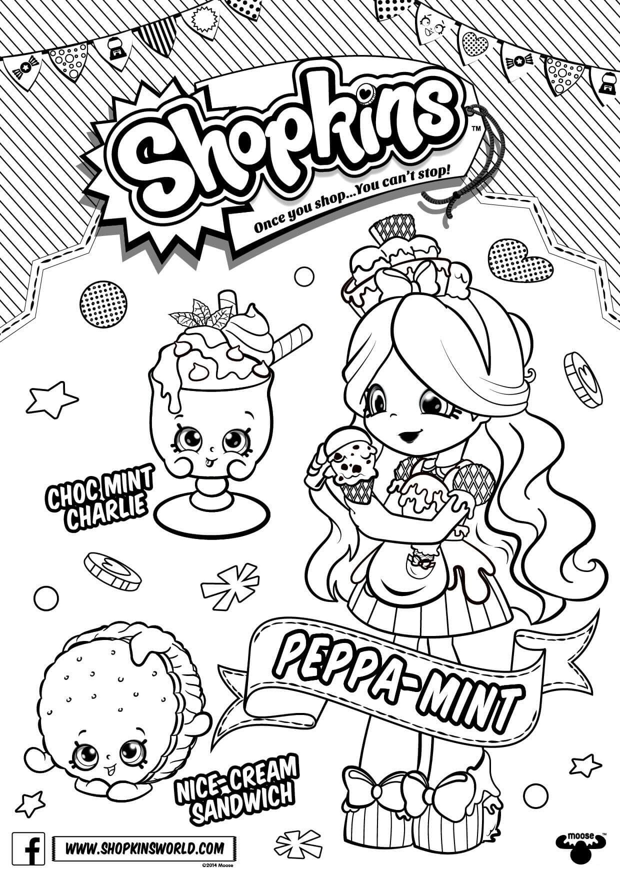 1240x1754 Printable Shopkins Coloring Pages Page 9 Of 77 Shopkins Coloring