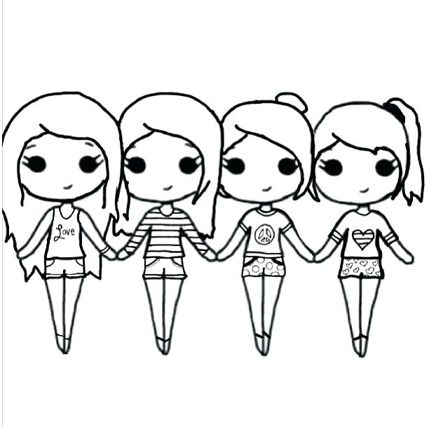 Cute Girl Coloring Pages Cute Coloring Pages To Draw Coloring 612x612 Cute Girl Coloring Pages Cute Coloring Pages To Draw Coloring