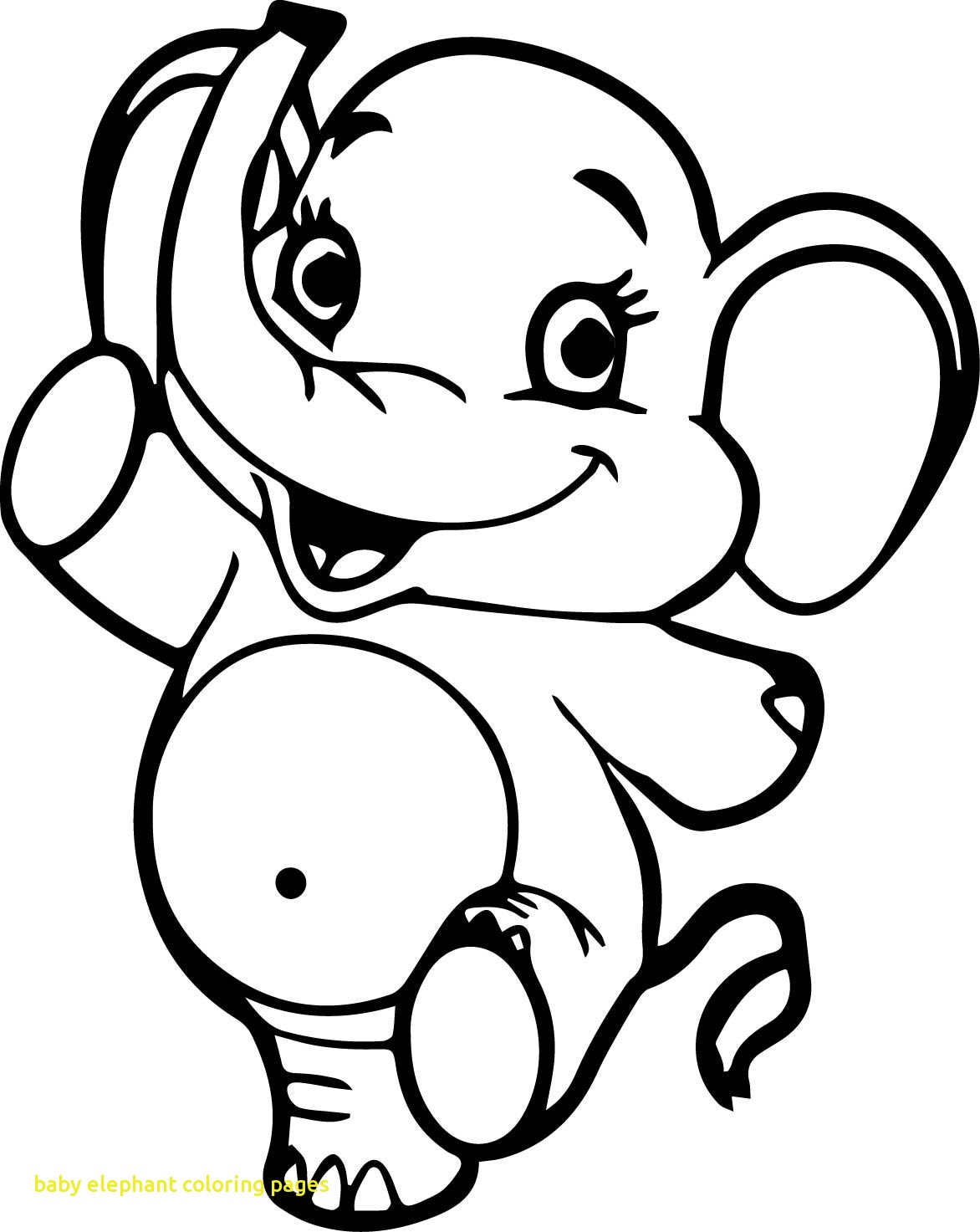 Baby Elephant Coloring Pages With Cartoon Baby Girl Elephant 1172x1473 Baby Elephant Coloring Pages With Cartoon Baby Girl Elephant