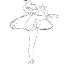 220x220 Dance Coloring Pages