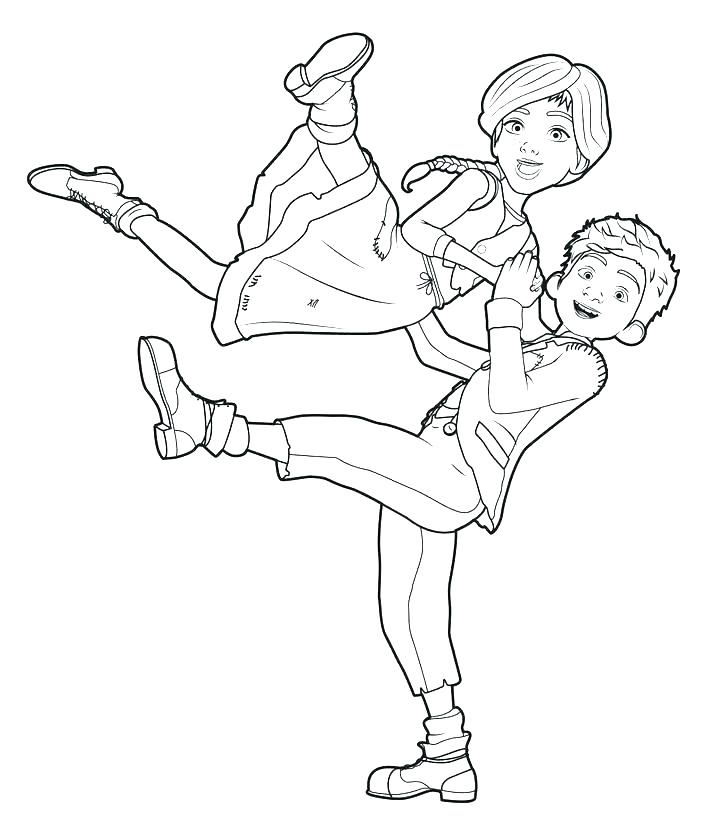 718x825 Ballerina Coloring Page Impair.co