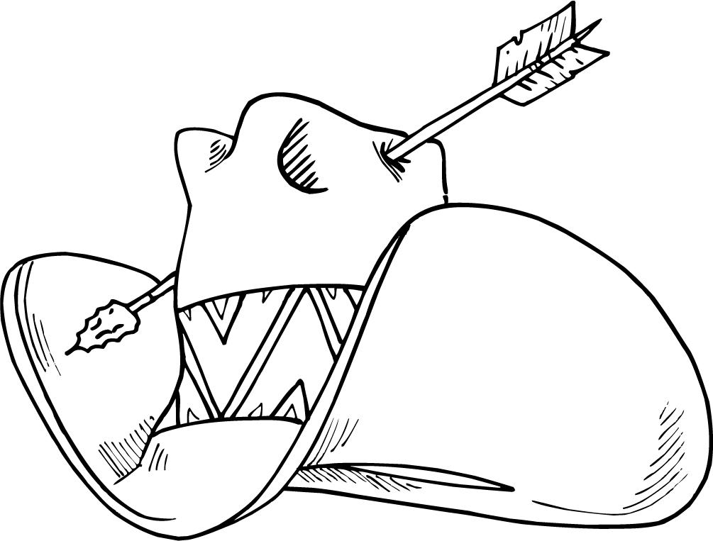 1005x763 Cowboy Hats Coloring Pages (8 Images)