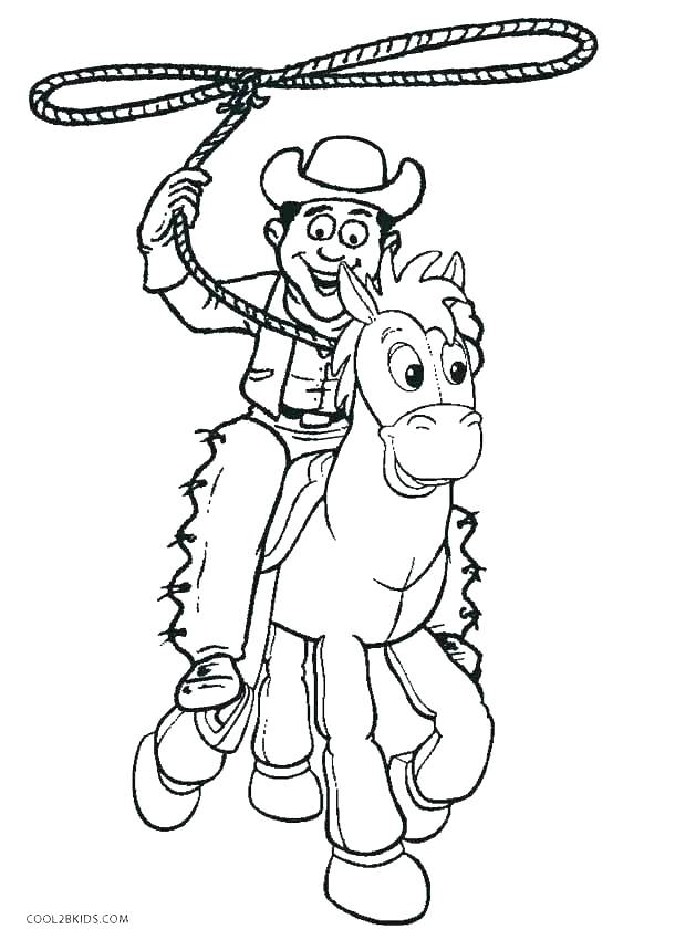 629x850 Cowboy Printable Coloring Pages Cowboy Coloring Pages Cowboy