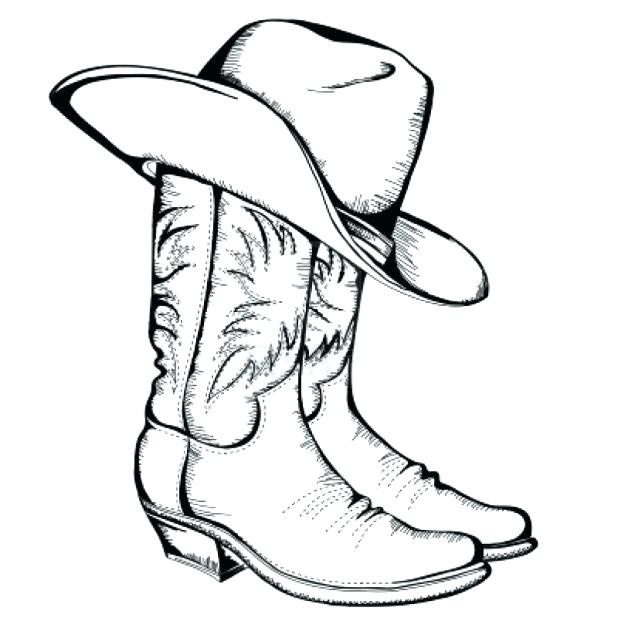 618x618 Cowboy Boots Coloring Pages Cowboy Boot Coloring Pages For Boots