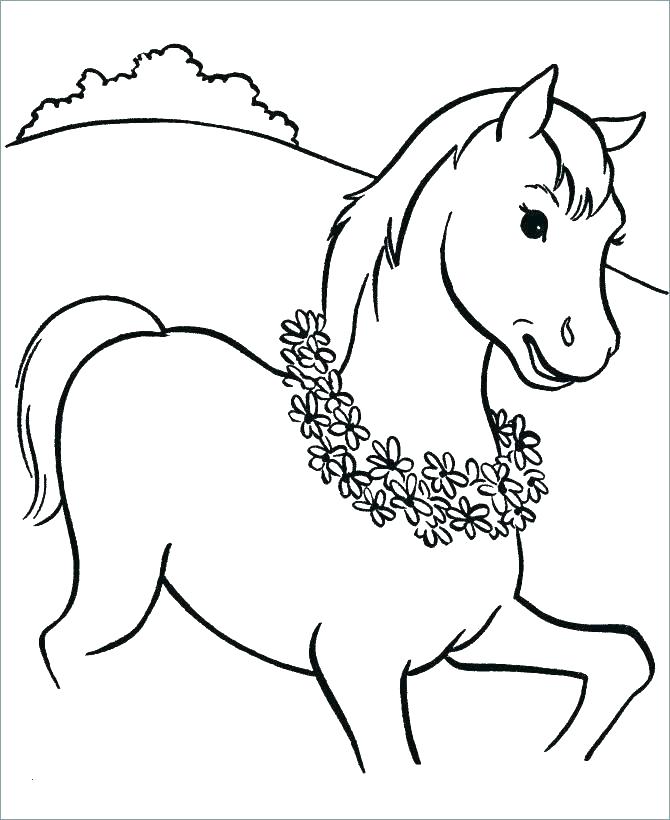 670x820 A Coloring Page Of A Horse Baby Horse Coloring Pages Coloring Page