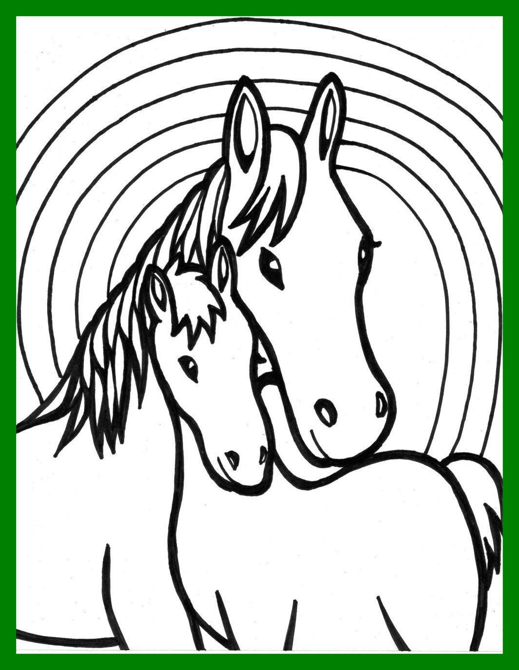 1066x1374 Best Coloring For Kids Pic Of Horse Head Page Ideas And Concept